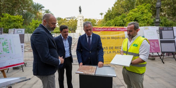 El alcalde presenta el proyecto de transformación de la Plaza Nueva