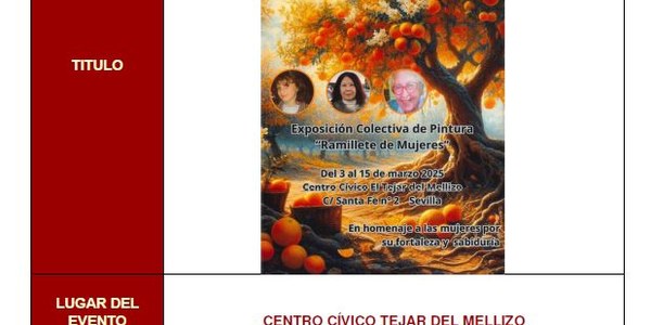 EVENTO EXPOSICIÓN DE PINTURA -Ramillete de Mujeres-