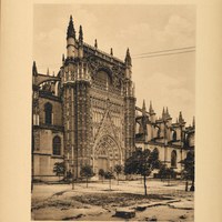 05.Sevilla.- Catedral – Patio de los Naranjos. ©ICAS-SAHP, Biblioteca