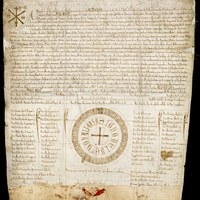 1253, junio, 21. Sevilla. Alfonso X dona a Sevilla alquerías para heredamiento de sus pobladores.