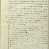 33. A y B. Primera sesión de la Comisión Municipal Permanente (10 de abril de 1924) del Ayuntamiento de Sevilla. ©ICAS-SAHP, Archivo Municipal de Sevilla (H-2698).