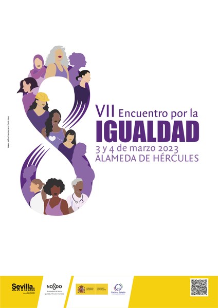 CARTEL VII ENCUENTRO POR LA IGUALDAD 2023